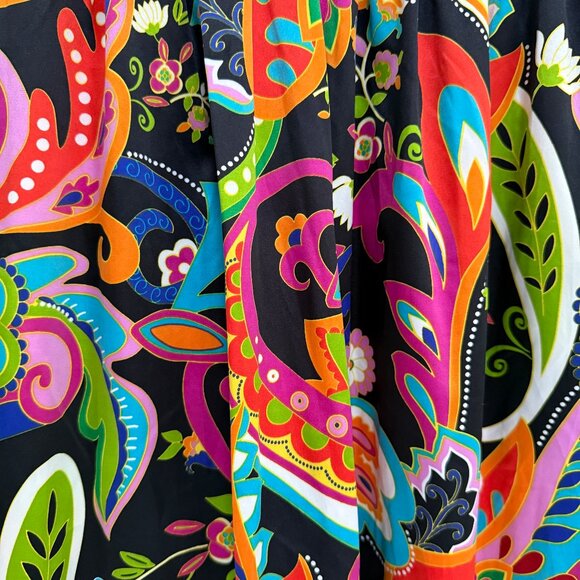 ECI New York colourful print dress Size 12 - Picture 3 of 6